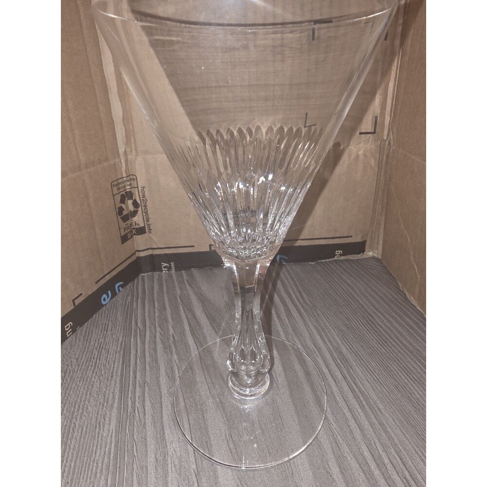 Vntg‎ Set Of 8 Seneca 164-1 Water/Wine Glasses 7 " Tall